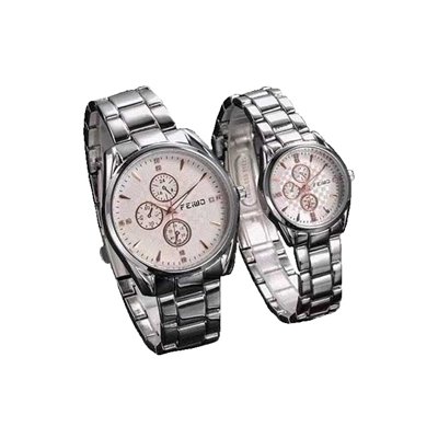 Αναλογικό ρολόι χειρός - Unisex - 8565-1 - White - 687066