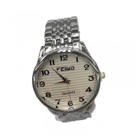 Αναλογικό ρολόι χειρός - Unisex - 8066 - White - 687240