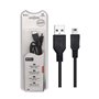Καλώδιο USB-A male-mini USB-B male - 1.5m - 197501
