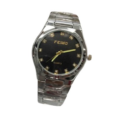 Αναλογικό ρολόι χειρός - Unisex - 8038G - Black - 687257