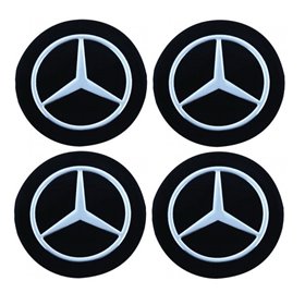 ΣΕΤ ΣΗΜΑΤΑ ΖΑΝΤΑΣ MERCEDES ΠΛΑΣΤΙΚΑ 6cm (4 TEM) ΣΕΤ ΣΗΜΑΤΑ ΖΑΝΤΑΣ MERCEDES ΠΛΑΣΤΙΚΑ 6cm (4 TEM)