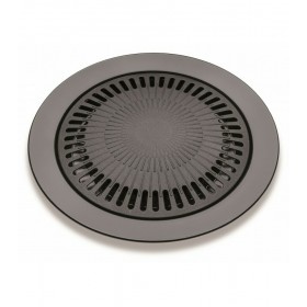 Kemper Πιάτο για Camping Πλάκα Αντικολλητική με Συλλέκτη για τα Λίπη Φ29cm