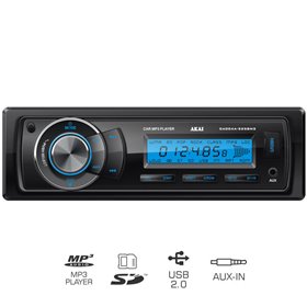 Akai CA004A-3258M3 Ηχοσύστημα αυτοκινήτου με USB,κάρτα SD και Aux-In 4 x 35 W