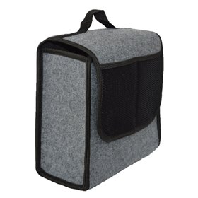 AutoGS 17170 Τσάντα για πορτ παγκάζ αυτοκινήτου γκρι 28 x 27 x 13 cm