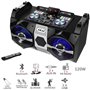 Akai DJ-530 Party speaker με Bluetooth, μίκτη και LED – 120 W RMS