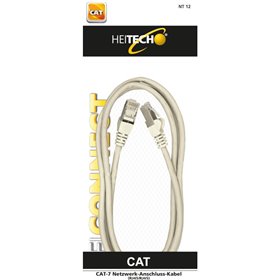 Heitech 09004116 Καλώδιο δικτύου Cat-7 RJ45 σε RJ45 3 m