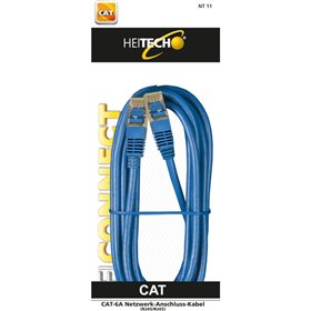 Heitech 09004115 Καλώδιο δικτύου Cat-6a RJ45 σε RJ45 3 m