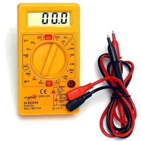 Heitech 04002219 Ψηφιακό πολύμετρο με οθόνη και buzzer