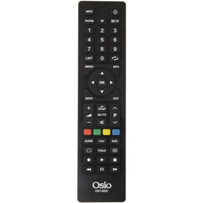 Osio OST-5020-6A Τηλεχειριστήριο για smart τηλεοράσεις SAMSUNG, LG, SONY, PHILIPS, PANASONIC, TELEFUNKEN