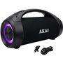 Akai ABTS-55 Αδιάβροχο φορητό ηχείο Bluetooth με TWS, USB, LED, Aux-In και hands free – 50 W