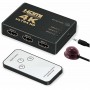 Osio HDVS-301 HDMI switch 3 σε 1, 4K με τηλεχειριστήριο και μάτι