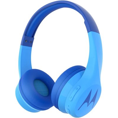 Motorola SQUADS 300 Blue Ενσύρματα / Ασύρματα Bluetooth on ear παιδικά ακουστικά Hands Free με splitter