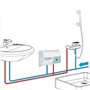 Geyser 2AC25N Ηλεκτρικός ταχυθερμαντήρας μπάνιου με τηλέφωνο και βρύσης 5000 W