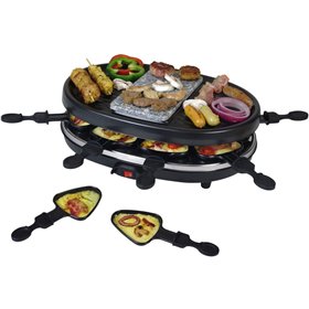 Kalorik RAC 1003 Ηλεκτρική ψησταριά raclette με πλάκα φυσικής πέτρας 900 W