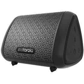 Motorola SONIC SUB 240 Black Αδιάβροχο Smart φορητό ηχείο Bluetooth 5.0 με δυνατότητα σύνδεσης με δεύτερο (TWL) – 7 W