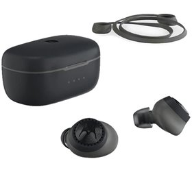 Motorola VERVE BUDS 200 Black True wireless αδιάβροχα ασύρματα Bluetooth ακουστικά με αποσπώμενο λουράκι