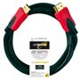 Heitech 09001401 Επιχρυσωμένο καλώδιο High Speed HDMI αρσενικό σε αρσενικό με ethernet 1.5 m