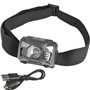 Heitech 04003642 Επαναφορτιζόμενος φακός κεφαλής COB LED με αισθητήρα κίνησης 3 W