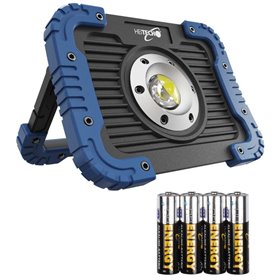 Heitech 04003641 Ανθεκτικός φακός συνεργείου με COB LED 5 W
