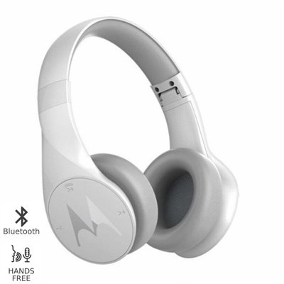 Motorola PULSE ESCAPE Λευκό Ασύρματα Bluetooth over ear ακουστικά Hands Free