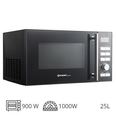 First Austria FA-5002-5 Inox φούρνος grill 1000 W & μικροκυμάτων 900 W – 25 L