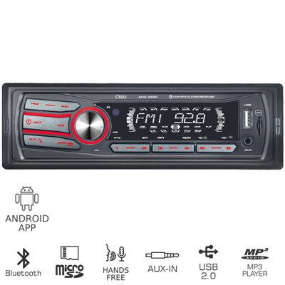 Osio ACO-4520UBT Ηχοσύστημα αυτοκινήτου με Bluetooth, USB, Android App, micro SD και Aux-In