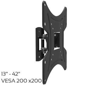 Osio OSM-1042 Βάση τηλεόρασης 13″ – 42″ – VESA 200 x 200 Osio OSM-1042 Βάση τηλεόρασης 13″ – 42″ – VESA 200 x 200