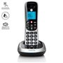 Motorola CD4001 SILVER (Ελληνικό Μενού) Ασύρματο τηλέφωνο με φραγή αριθμών και ανοιχτή ακρόαση