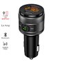 Akai FMT-C57BT FM transmitter με Hands Free, φορτιστή αυτοκινήτου, Bluetooth και 2 USB