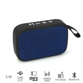 Akai ABTS-MS89B Φορητό ηχείο Bluetooth με USB και micro SD – 3 W