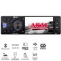 Akai CA015A-4108S Ηχοσύστημα αυτοκινήτου με μεγάλη οθόνη, Bluetooth, USB, micro SD και Aux-In