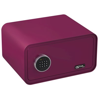 Olympia GOSAFE200 C GR Βυσσινί Χρηματοκιβώτιο με ηλεκτρονική κλειδαριά 24 x 43 x 36 cm