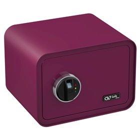 Olympia GOSAFE100 FP GR Βυσσινί Χρηματοκιβώτιο με δακτυλικά αποτυπώματα και ηλεκτρονική κλειδαριά 26 x 35 x 28 cm