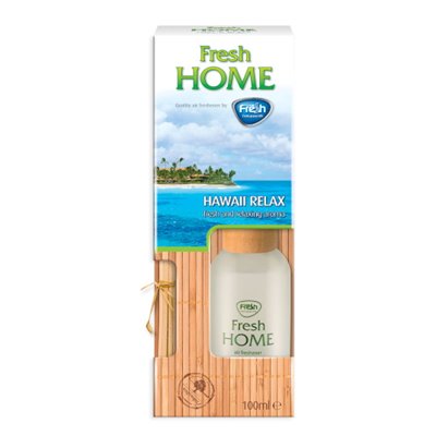 Fresh FHD04 Υγρό αρωματικό χώρου με στικ Hawaii 100 ml