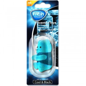 Fresh SCT03 Αρωματικό αυτοκινήτου κουκλάκι Cool & Black Fresh SCT03 Αρωματικό αυτοκινήτου κουκλάκι Cool & Black