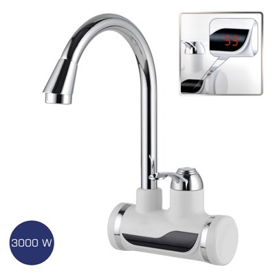 Elite EHD-3003S Ταχυθερμαντήρας βρύση με οθόνη 3000 W