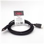 Osio OSK-1440 Καλώδιο HDMI High Speed με ethernet αρσενικό σε αρσενικό 2 m