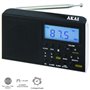 Akai AWBR-305 Φορητό ψηφιακό ραδιόφωνο παγκοσμίου λήψης με οθόνη και ρολόι
