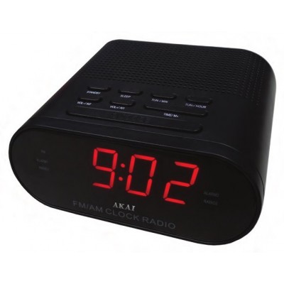 Akai CR002A-219 Ψηφιακό διπλό ράδιο ξυπνητήρι