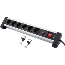 Olympia IOIO SL 2625S Πολύπριζο ασφαλείας 6 θέσεων με βάση στήριξης Olympia IOIO SL 2625S Πολύπριζο ασφαλείας 6 θέσεων με βάση στήριξης