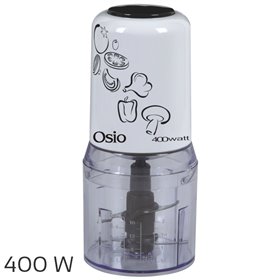 Osio OMC-2312W Λευκό Multi chopper με 2 λεπίδες 400 W Osio OMC-2312W Λευκό Multi chopper με 2 λεπίδες 400 W