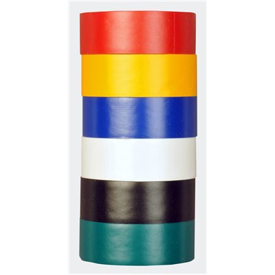 Heitech 04002423 Μονωτικές ταινίες σε διάφορα χρώματα 6 τμχ