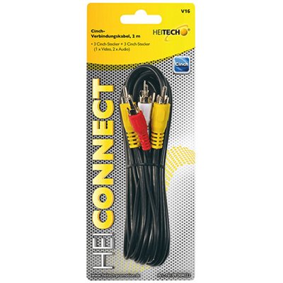 Heitech 09004022 Καλώδιο RCA 2 m