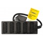 Heitech 09002011 Αντάπτορας αρσενικό SCART σε 5 θηλυκά SCART