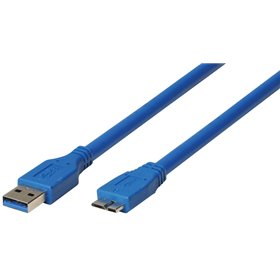 Heitech 09004109 Καλώδιο USB 3.0 A-Male σε Micro-B 1.5 m Heitech 09004109 Καλώδιο USB 3.0 A-Male σε Micro-B 1.5 m
