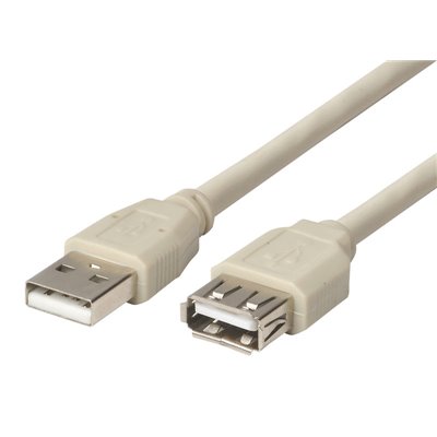 Heitech 09004077 Καλώδιο επέκτασης USB Αρσενικό σε θηλυκό 3 m