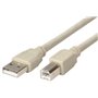 Heitech 09004076 Καλώδιο USB A-Male σε Type-B 1.8 m