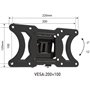 Osio OSM-7825 Βάση τηλεόρασης 10″ – 32″ VESA 200 x 100
