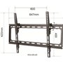Osio OSM-5834 Βάση τηλεόρασης 32″ – 65″ VESA 600 x 400
