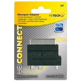 Heitech 09004060 Αντάπτορας RCA σε SCART